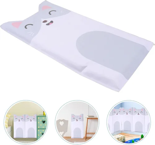 Vista 6 de Autoadhesivo 3D grueso acolchado de pared para habitación, calcomanías de pared anticolisión, diseño de dibujos animados, murales de papel tapiz