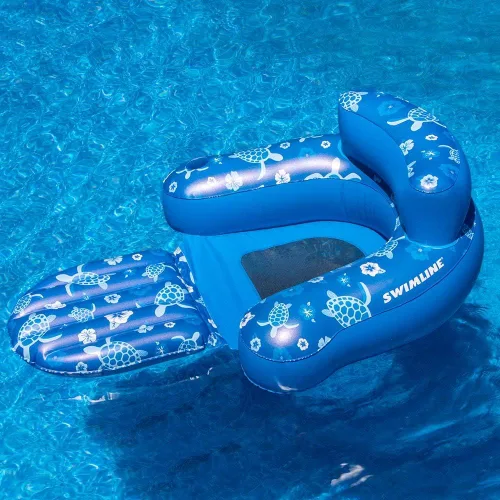 Vista 5 de Swimline Silla Tropical, Azul