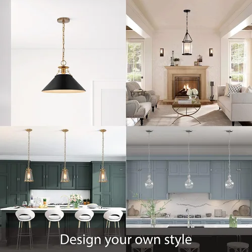 Vista 6 de Aspen Creative 21510-21, Kit de candelabro contemporáneo y toldo de lámpara con gancho para cuello, blanco mate, 4-3/4 pulgadas de diámetro