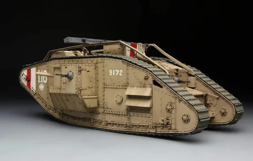 Vista 3 de Meng 1/35 British Heavy Tank Mk.V Male