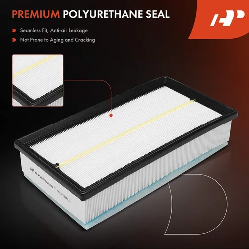 Vista 5 de A-Premium Filtro de Aire del Motor Delantero Compatible con Volkswagen Atlas 2018-2023, Atlas Cross Sport 2020-2023, Reemplazo# 3QF129620
