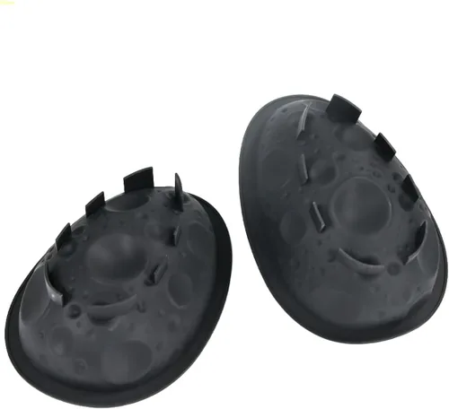 Vista 4 de Molde de silicona para postres, juego de 2 moldes para huevos de luna para trufas, tartas de queso, chocolate, mousse, cupcakes, flexible