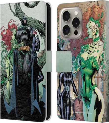 Vista 19 de Head Case Designs Officially Licensed Batman DC Comics Batman #609 Hush Gotham City Sirens Leather Wallet Case Compatible with Apple iPhone 7/8 / SE