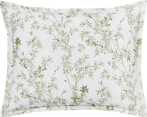 Vista 10 de Laura Ashley Casa - Juego de funda de edredón tamaño individual, ropa de cama reversible de algodón con funda a juego, ropa de cama de peso medio