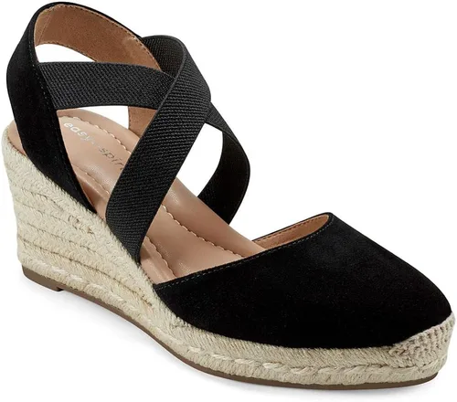 Vista 4 de Easy Spirit Meza - Sandalias de cuña para mujer