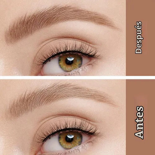 Vista 3 de BINGBRUSH Gel de cejas impermeable, máscara de cejas tintada de larga duración, kit de maquillaje de color de cejas, gel vegano a prueba de manchas