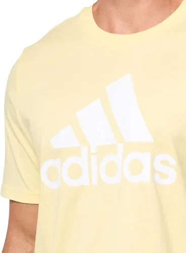 Vista 3 de adidas Essentials - Camiseta de algodón con logotipo grande para hombre