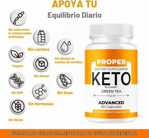 Vista 5 de ProperKeto Cápsulas (2 unidades) Proper Keto - Píldoras Keto oficiales adecuadas de apoyo natural premium, cápsulas de fórmula avanzada ProperKeto
