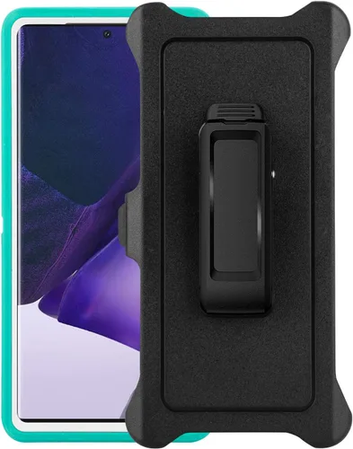Vista 2 de Funda para Galaxy Note 20 con clip para cinturón, protección contra caídas, cuerpo completo, resistente, a prueba de golpes, caídas y polvo, funda