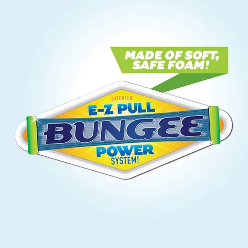 Vista 6 de Geospace Pump Rocket Air Archer - Juego de arco y cohete con potencia elástica EZ-Pull (1 lanzador, 3 cohetes y 4 dardos)