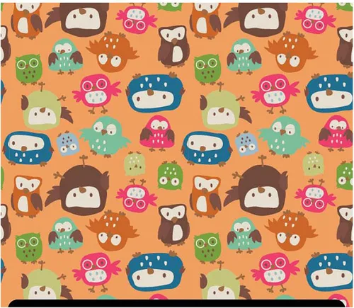 Vista 35 de HTV con estampado de animales (19.66 x 36 pulgadas) - Leopardo arcoíris