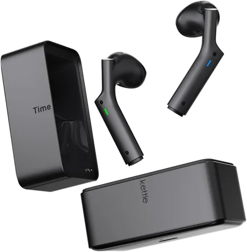 Vista 10 de Timekettle W4 Plus AI Translator Earbuds, pastilla de conducción ósea Dorado