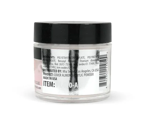 Vista 4 de Mia Secret Acrílico polvo cubierta almendra 1 oz.