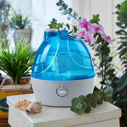 Vista 6 de AquaOasis® Humidificador de niebla fría (tanque de agua de 2.2 litros), humidificadores ultrasónicos silenciosos para dormitorio y habitación