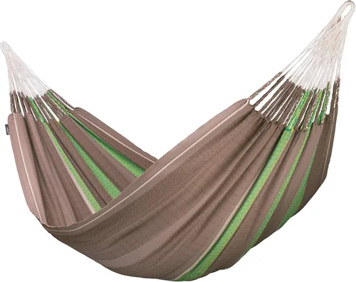 Vista 20 de LA SIESTA Flora Zebra - Hamaca clásica doble de algodón orgánico Cebra
