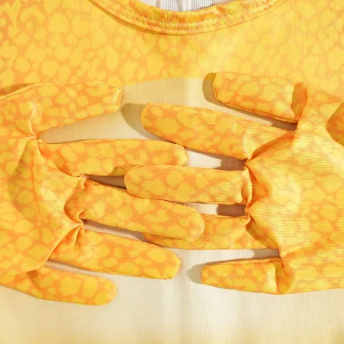 Vista 6 de LuckyBaby Disfraz de tortuga para niños y niñas, disfraz de cosplay de Halloween