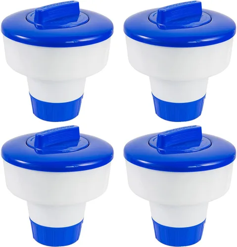 Vista 9 de XtremepowerUS Dispensador del cloro del flotador del bromo del cloro, dispensador del flotador de la tableta 3" para la piscina, idea para la tierra