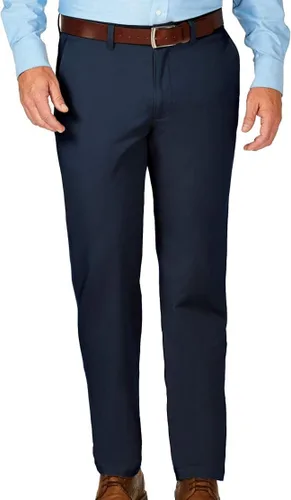 Vista 3 de J.M. Haggar Pantalón chino elástico de lujo cómodo para hombre