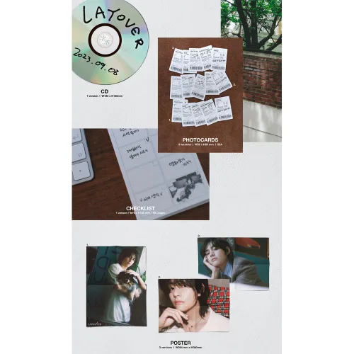 Vista 6 de V - Layover Album (VIOLET ver.)