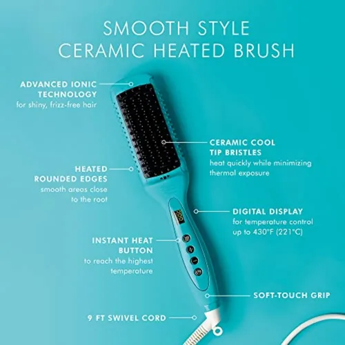 Vista 2 de Moroccanoil Smooth Style Ceramic Heated Brush