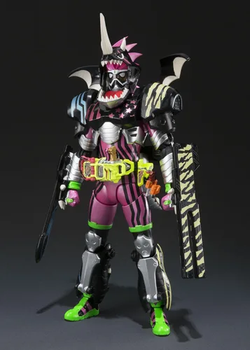 Vista 3 de Bandai Tamashii Nations S.H. Figuarts Kamen Rider Ex-Aid Hunter Acción Gamer Nivel 5 "Kamen Rider Ex-Aid" Figura de acción