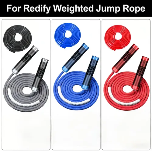 Vista 2 de Bloques de peso de metal extraíbles adecuados para cuerda de salto con peso Redify - 2 bloques de metal, 0.8 libras en total