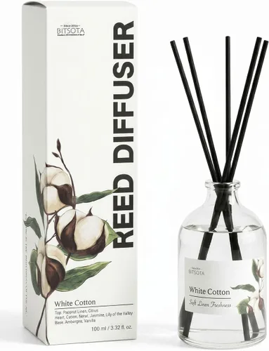Vista 19 de Juego de Difusor de Aromas con Varillas, Difusor Aromático con Varillas para Fragancias del Hogar, Difusor de Aromas para Decoración de Estanteria
