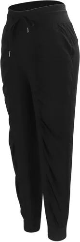 Vista 9 de Betued Pantalones de correr Joggers Pant Com, Pantalones deportivos fortable Transpirable Casual Cordón Mujeres Poliéster Fitness Baggy Trendy