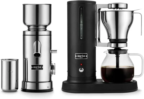 Vista 9 de Cafetera aarke - Eléctrica de 10 tazas / 42 fl oz con goteo y parada automática, jarra de vidrio, prepara una olla completa en menos de 6 minutos