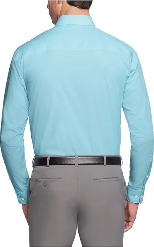 Vista 2 de Kenneth Cole Mens Dress Shirt Regular Fit Solid