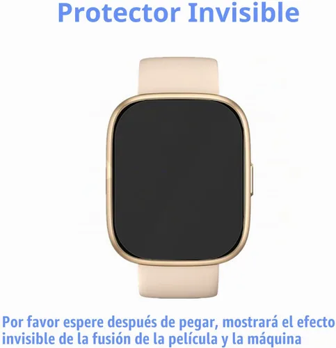 Vista 6 de Protector de Pantalla Para IDW25 / IDW26 Smart Watch 1.83" (Paquete de 6) Película Blanda de TPU Transparente, Compatible con KEEPONFIT, TOOBUR