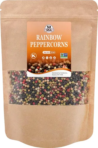Vista 10 de 52USA Pimienta Sichuan, granos de pimienta Szechuan (4 onzas), auténtica pimienta roja Szechuan, menos semillas, sabor fuerte, granos de pimienta