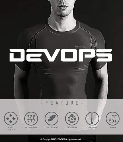 Vista 6 de DEVOPS 3 or 5 Pack Compression Shorts Men Spandex Sport Shorts Athletic Workout Running Performance Baselayer Underwear