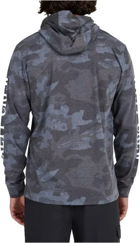 Vista 5 de Salty Crew Deckhand Hood Tech Tee - Hombre
