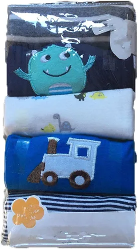 Vista 7 de Monvecle - Conjunto de pantalón corto y pantalón largo unisex para recién nacido