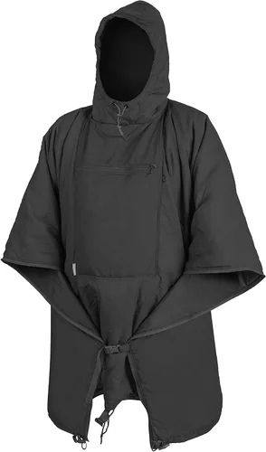 Vista 13 de Helikon-Tex Swagman Roll - Poncho militar multiusos - Poncho de emergencia, manta y chaqueta Woobie