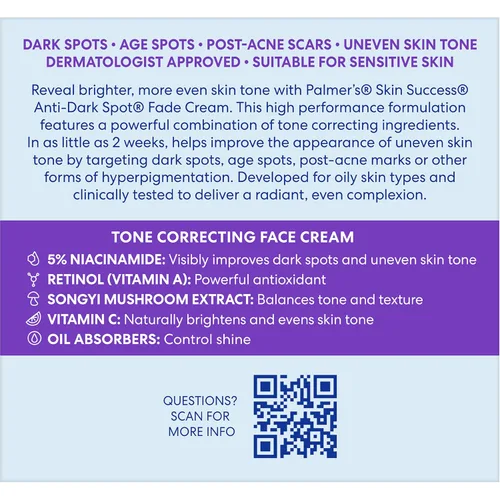 Vista 6 de Palmer's Skin Success Crema facial antimanchas oscuras con vitamina E
