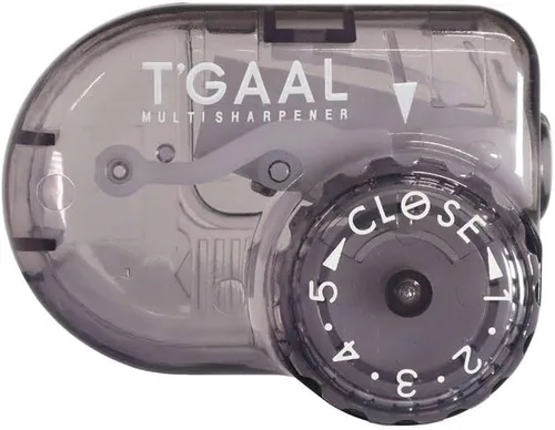 Vista 8 de KUTSUWA Hi LiNE T'GAAL - Sacapuntas de ángulo ajustable (RS028CL) Transparente, 1 ea.