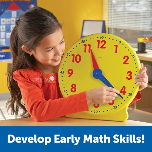 Vista 3 de Learning Resources – Reloj de estudiante Big Time, 12 horas