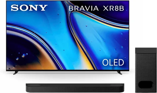 Vista 16 de Sony 55 pulgadas BRAVIA XR8B OLED 4K HDR Smart Google TV (K-55XR8B)