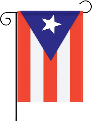 Vista 7 de Bandera americana de Estados Unidos, pequeñas banderas de jardín americanas para patio, porche, día de la independencia, festival patriótico