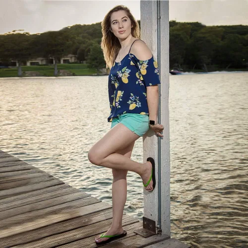Vista 2 de Sandalia de verano de goma natural, ultra suave y cómoda, para mujer