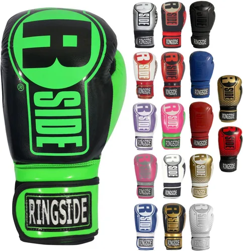Vista 6 de Ringside Apex - Guantes de boxeo IMF-Tech con soporte seguro para la muñeca, guantes de boxeo sintéticos para hombres y mujeres