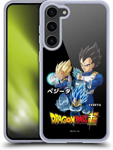 Vista 105 de Head Case Designs Funda de gel con licencia oficial de Dragon Ball Super Group Future Trunks Arc Characters [protección de grado militar] compatible