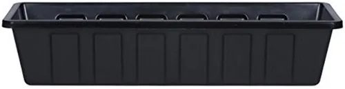 Vista 11 de Root & Vessel Poly-Pro - Maceta de plástico para flores, color verde cazador, 36 pulgadas