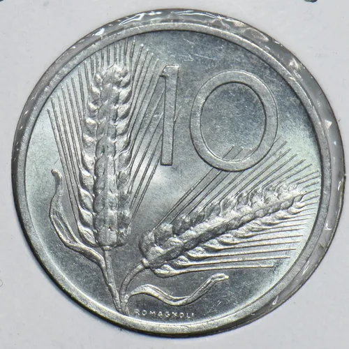 Vista 2 de Collectible Coin Italy 1968 10 Lire 198063