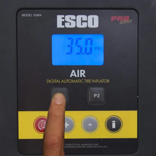 Vista 3 de Esco Inflador automático de neumáticos montado en la pared digital 10964