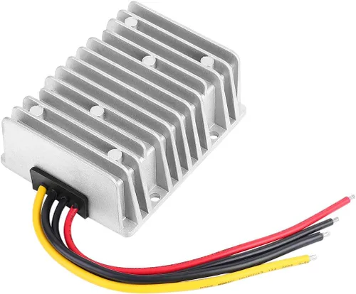 Vista 7 de Reductor de voltaje DC 8V-40V a 12V 3A 36W Convertidor de impulso automático de aumento y reducción de voltaje Módulo transformador impermeable