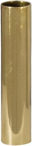 Vista 4 de B&P Lamp® Funda moderna de latón macizo con base de candelabro E12 de 4 pulgadas, acabado niquelado