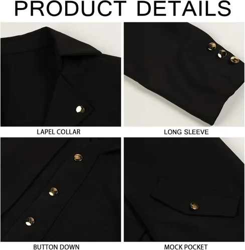 Vista 5 de Chaqueta estilo victoriano steampunk para hombre, diseño gótico, disfraz de frac, esmoquin vintage, vikingo, pirata renacentista, abrigos